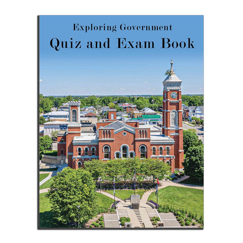 Exploring Government Quiz and Exam Book