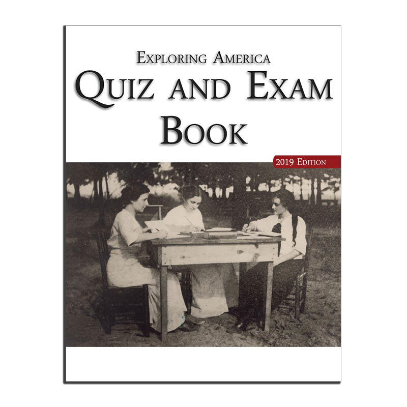 Exploring America Quiz and Exam Book (4th Edition, Clearance)
