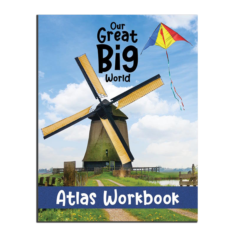 Our Great Big World Atlas Workbook (Clearance)