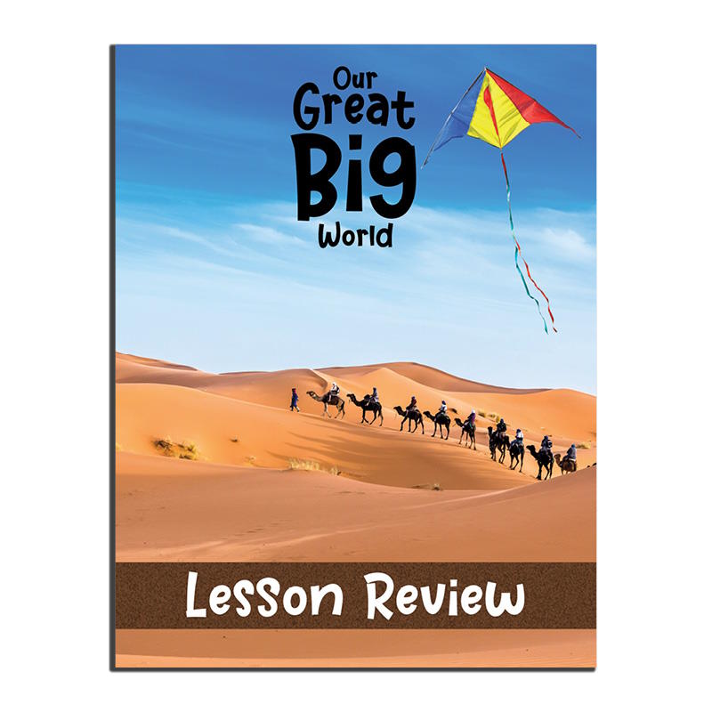 Our Great Big World Lesson Review (Clearance)