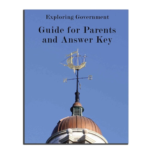 Exploring Government Guide for Parents and Answer Key (Clearance)