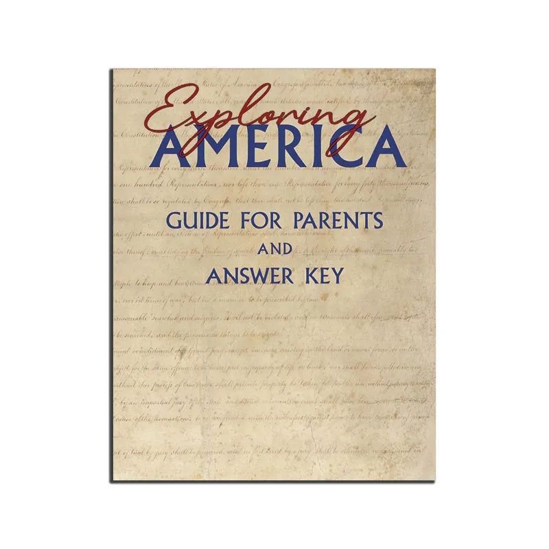 [EAAK] Pre-Order: Exploring America Guide for Parents and Answer Key (5th Edition)