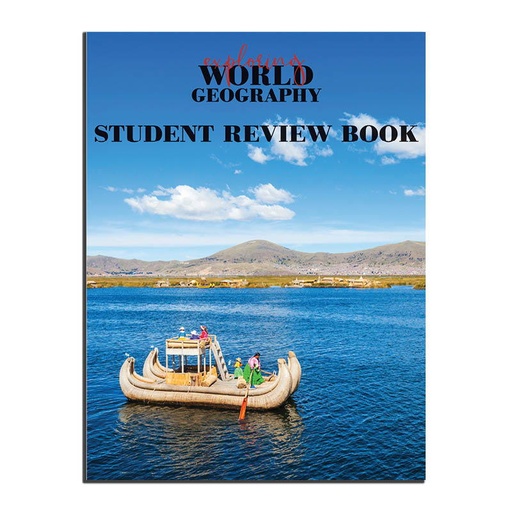 [EWGSRBC] Exploring World Geography Student Review Book (Clearance)